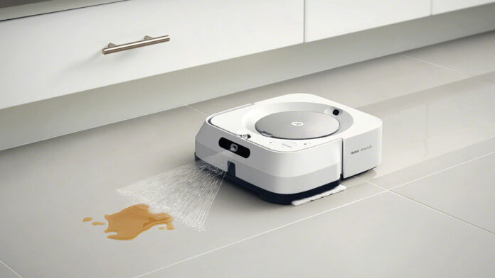 robot myjący podłogi